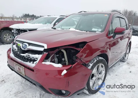 2015 Subaru Forester 2.5I Touring z USA, uszkodzony, nr VIN JF2SJAWC6FH553390